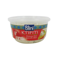 Ktipiti - Specialite de fromage blanc de poivrons rouges et vert.