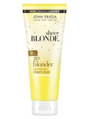 John Frieda Sheer Blonde Soin Démêlant Go Blonder Eclaircissant pour Cheveux Blonds 250 ml