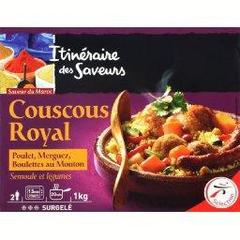 Saveur du Maroc - Couscous royal, la boite de 1kg