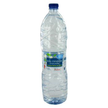 eau minerale naturelle auchan 1.5l