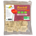 Les artisans du bio Ravioli tofu basilic recette sans œuf BIO Le sachet de 250 gr