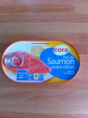 Saumon sauce citron