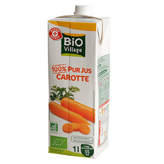 Pur jus de carotte Bio Village 1l