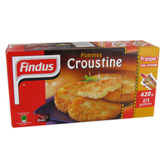 Findus pommes croustines x6 - 420g