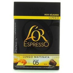 L'OR espresso lungo mattinata MAISON DU CAFE, capsules 52g