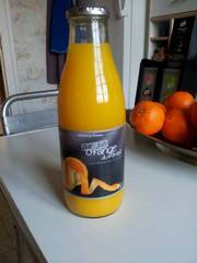 Agidra Pur jus d'orange du brésil La bouteille