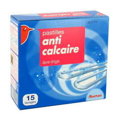 Anti-calcaire pastilles pour lave-linge - 15 pastilles