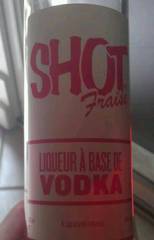 Cocktail de vodka shot fraise Michel Miclo 18° 70cl