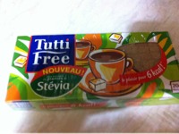 Tutti free morceaux brun stevia 290g