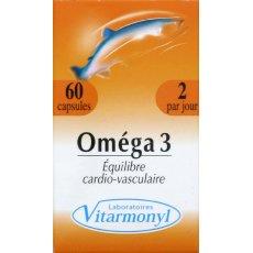 Omega 3 Cardio-Vasculaire VITARMONYL, 60 capsules, 32g