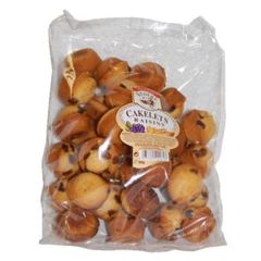 Cakelets aux raisins BISCUITERIE VEDERE, 400g