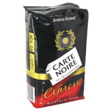 cafe arabica exclusif expresso carte noire 250g