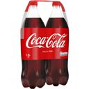 Coca Cola Soda au cola les 2 bouteilles de 1,5 l