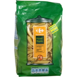 Penne rigate, pates alimentaires