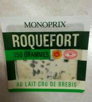 Roquefort au lait cru de brebis A.O.P.
