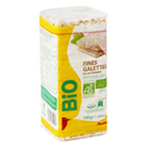 Auchan bio fines galettes de riz complet 130g