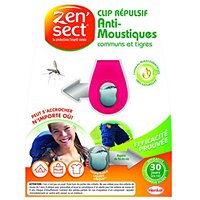 ZENSECT Clip Anti-moustique avec 2 Recharges