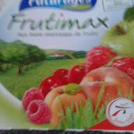 Frutimax, yaourt brasse sucre au lait entier avec des fruits, 12 x 125g, 1,5Kg