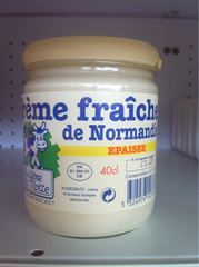 Crème fraîche épaisse Normandie Laitière de la Motte