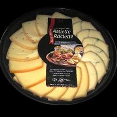 Massif du jura, Raclette 3 saveurs au morbier aoc - au lait cru - et a la moutarde , le paquet de 540g