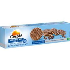 Gerble biscuit nappe choco ssa 125 g