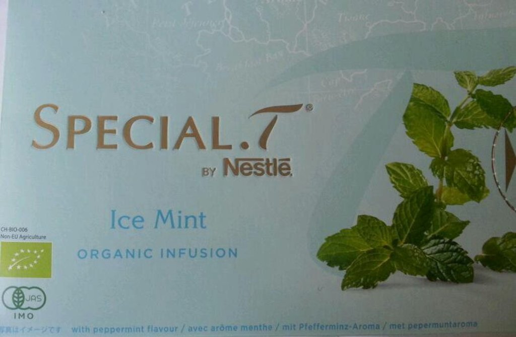SPECIAL.T by Nestlé Menthe Glaciale Infusion Biologique