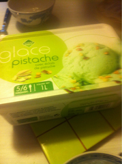 Glace pistache 1l