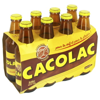 Lait aromatise cacao CACOLAC, 8x20cl