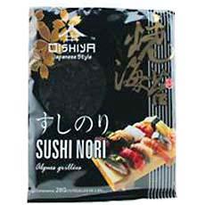 Algues nori pour sushi OISHIYA, 10 feuilles, 28g