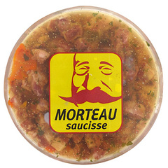 Fromage de tete aux petits legumes MORTEAU SAUCISSE, 350g