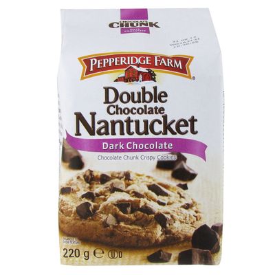 Cookies Double Chocolate Nantucket Dark Chocolate