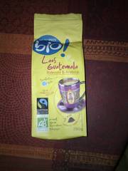 Café moulu Laos et Guatemala robusta & arabica, certifié AB