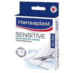 Hansaplast bande sensitive x10