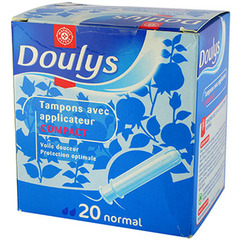 Tampon Doulys applicateur Compact normal x20