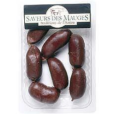 Boudin noir Antillais Saveurs de Mauges, 6 pieces, 360g