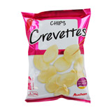 chips crevettes auchan 50g