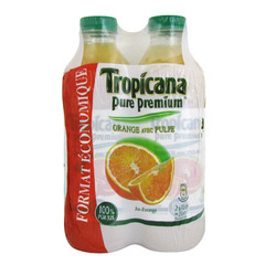 Jus d'orange Tropicana Pulpe 2x1l