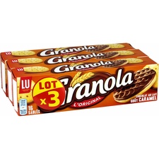 Biscuits chocolat lait/caramel Granola