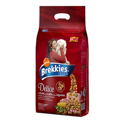 Brekkies excel, Delice de viande, pour chien , le sac de 4 kg