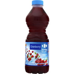 Carrefour Light jus de cranberry