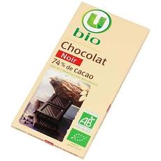 Chocolat noir U BIO, 100g