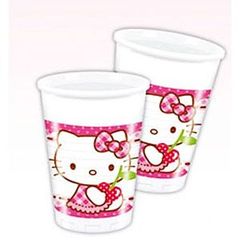 Gobelets plastique Hello Kitty 20cl