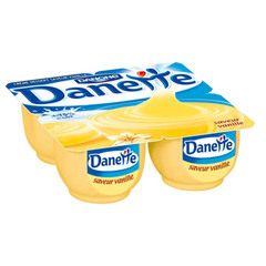 Danette saveur vanille 4 x 125 g