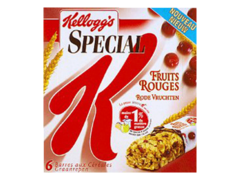 Barres céréales fruits rouges Special K