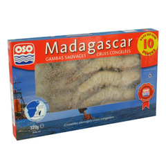Gambas sauvages crues de Madagascar