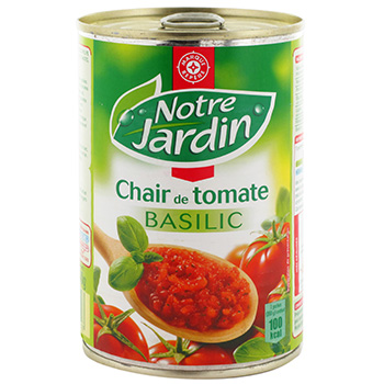 Chair tomate Notre Jardin Basilic 400g