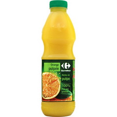 Jus d'Orange avec Pulpe - 100% Pur Jus Presse