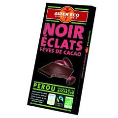 Alter Eco chocolat noir feves de cacao 100g