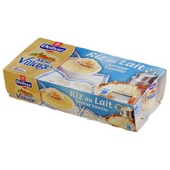 Delisse riz au lait saveur vanille 8 x 115g