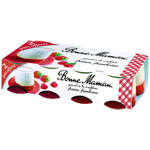 Bonne Maman yaourt confiture fraise framboise 8x125g